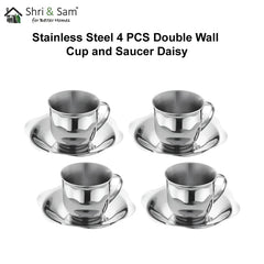 Daisy Cup and Saucer