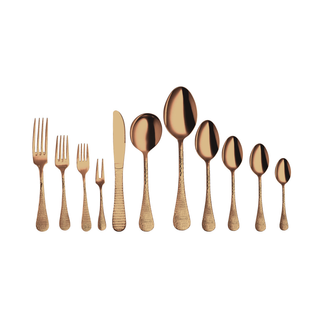 New Rosemary Hammered Rose Gold