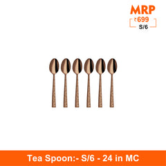 Lotus Plain PVD with Laser - ROSE GOLD