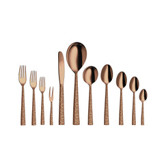 Lotus Plain PVD with Laser - ROSE GOLD