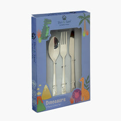 3 PCS Kids Cutlery Set Dinosaur
