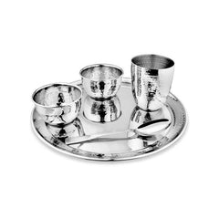 Hammered Thali Set - Diamond
