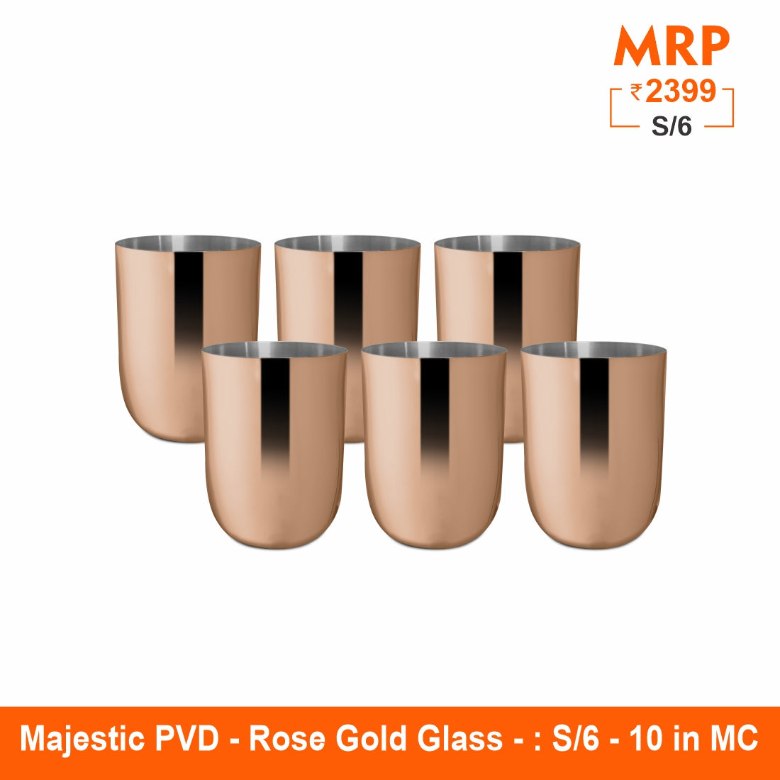 Majestic PVD - ROSE GOLD