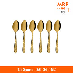 Monika PVD with Laser - GOLD