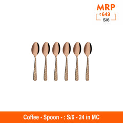 Monika PVD with Laser - ROSE GOLD