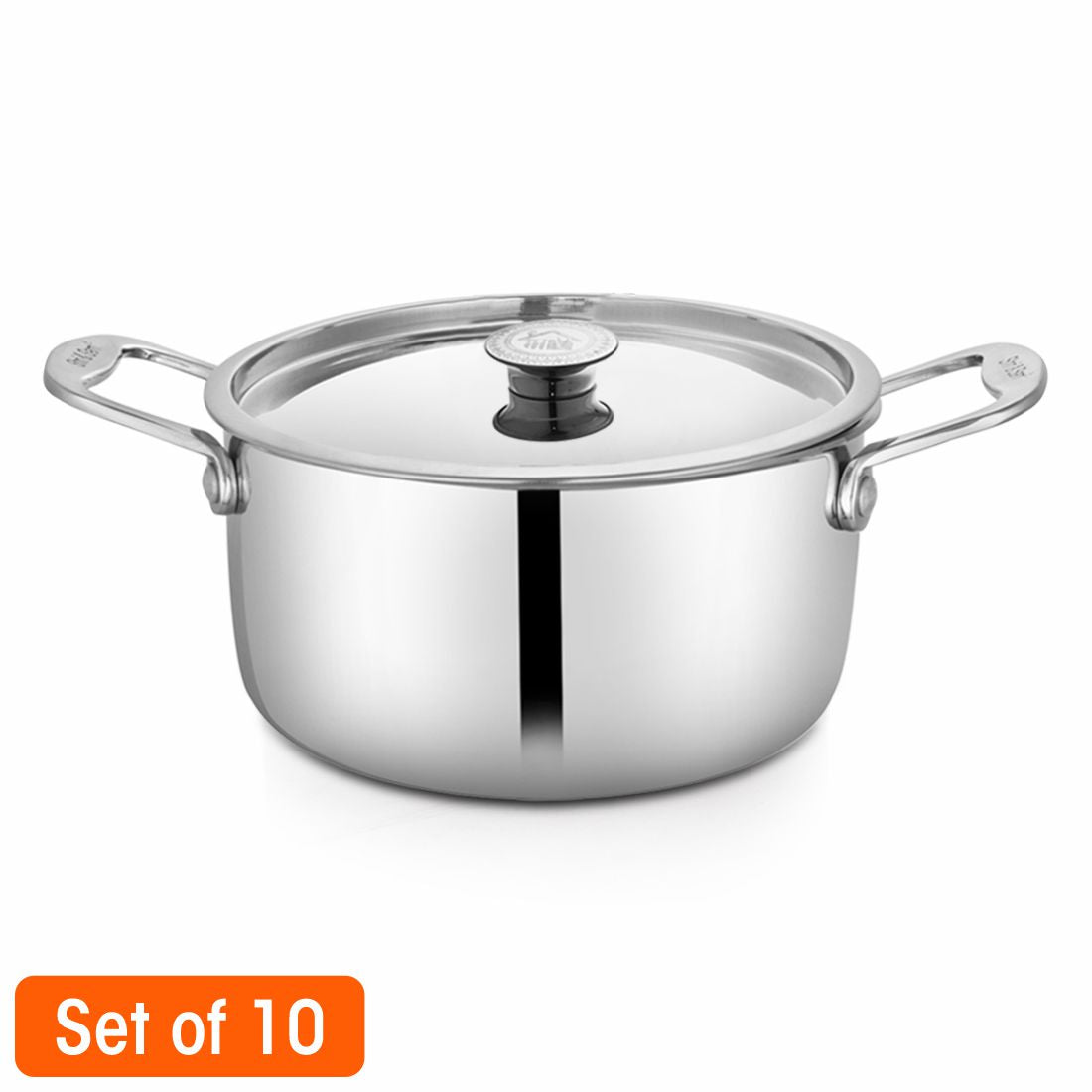 Heavy Weight Casserole - Platinum