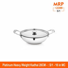 Heavy Weight Kadhai - Platinum