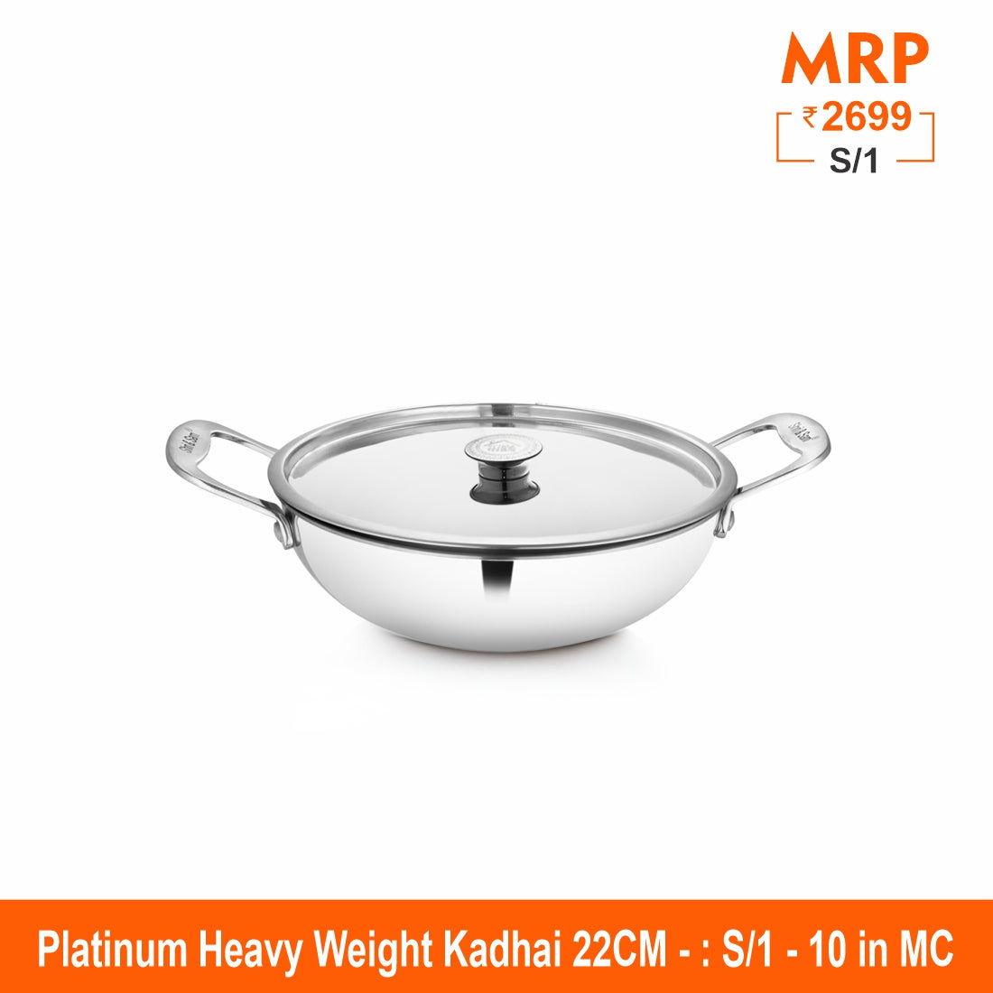 Heavy Weight Kadhai - Platinum