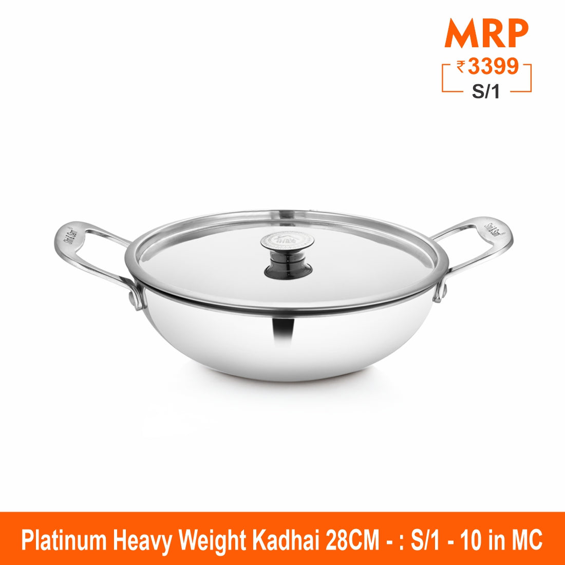 Heavy Weight Kadhai - Platinum