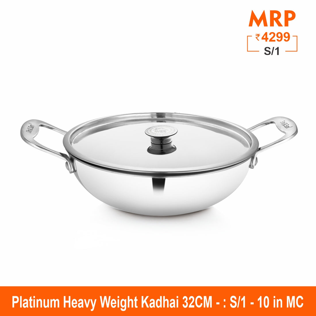 Heavy Weight Kadhai - Platinum