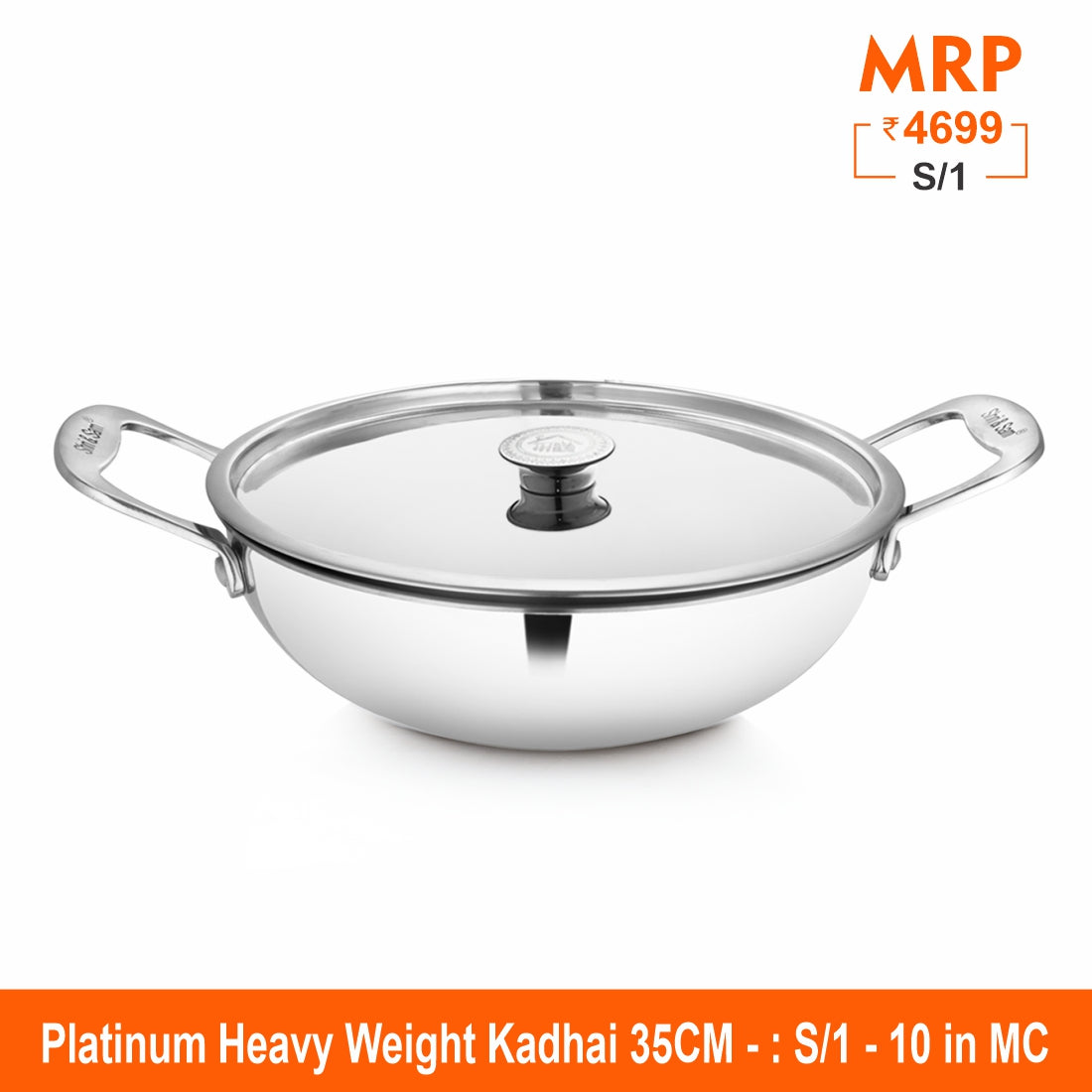 Heavy Weight Kadhai - Platinum