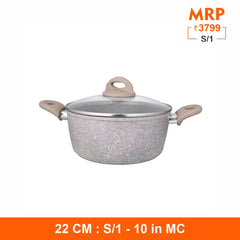 Rockline - Casserole with Glass Lid