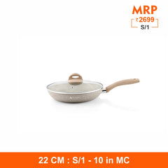 Rockline - Deep Fry Pan with Glass Lid