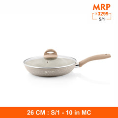 Rockline - Deep Fry Pan with Glass Lid