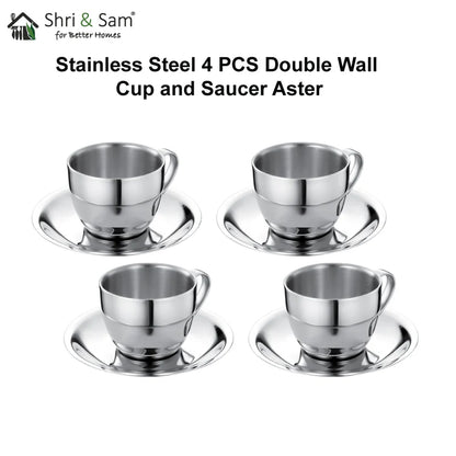 Aster Cup & Saucer