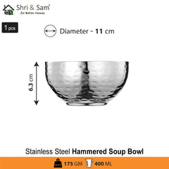 Hammered Soup Bowl