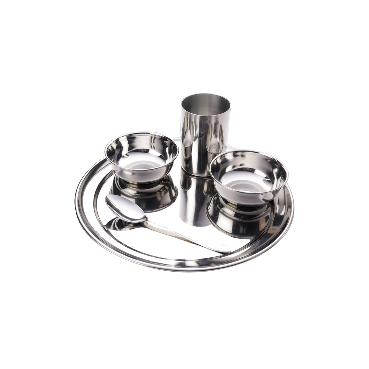 Stainless Steel Thali Set Shagun