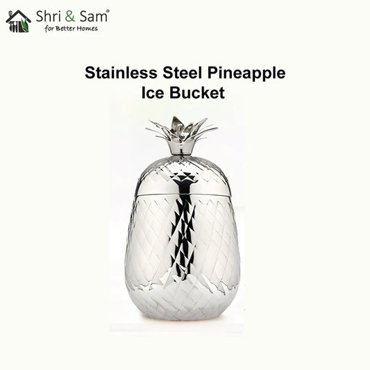 Stainless Steel Pineapple Ice Bucket