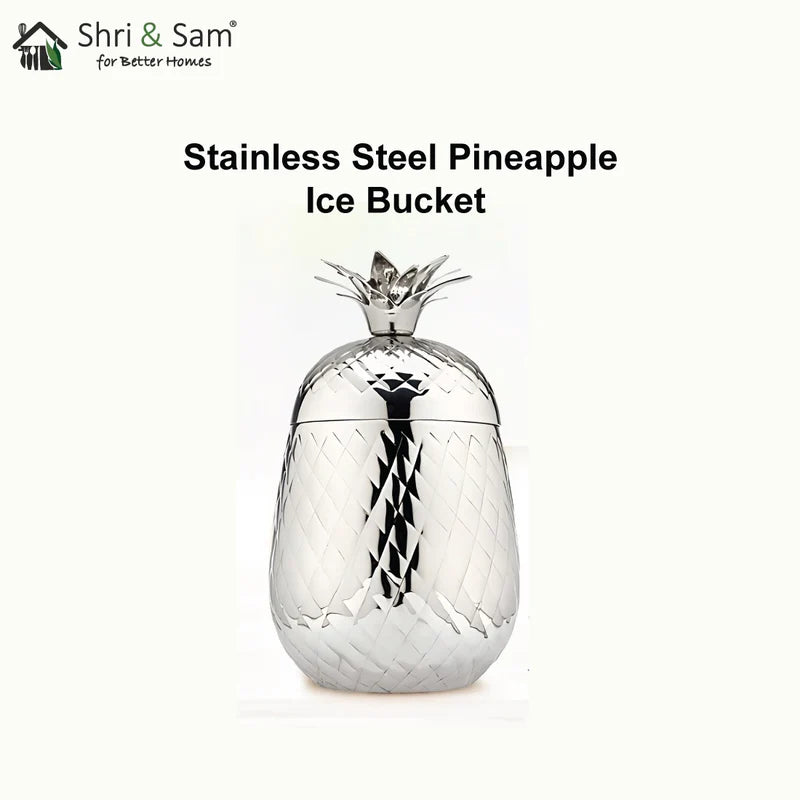 Stainless Steel Pineapple Ice Bucket