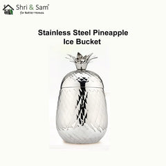 Stainless Steel Pineapple Ice Bucket