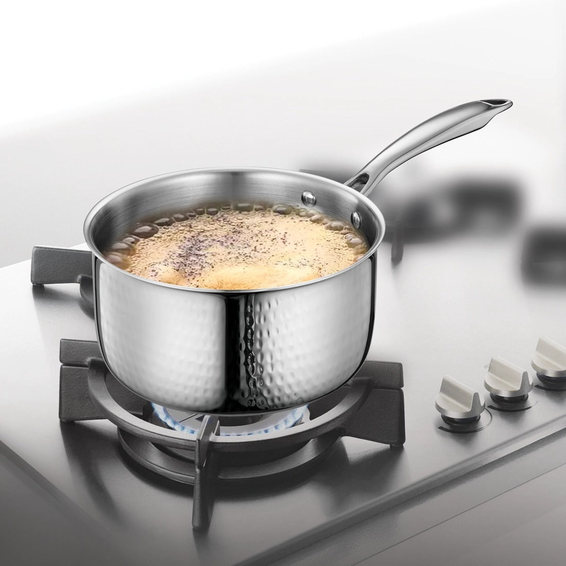 Triply Hammered Bharat Sauce Pan