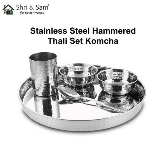 Hammered Thali Set - Komcha