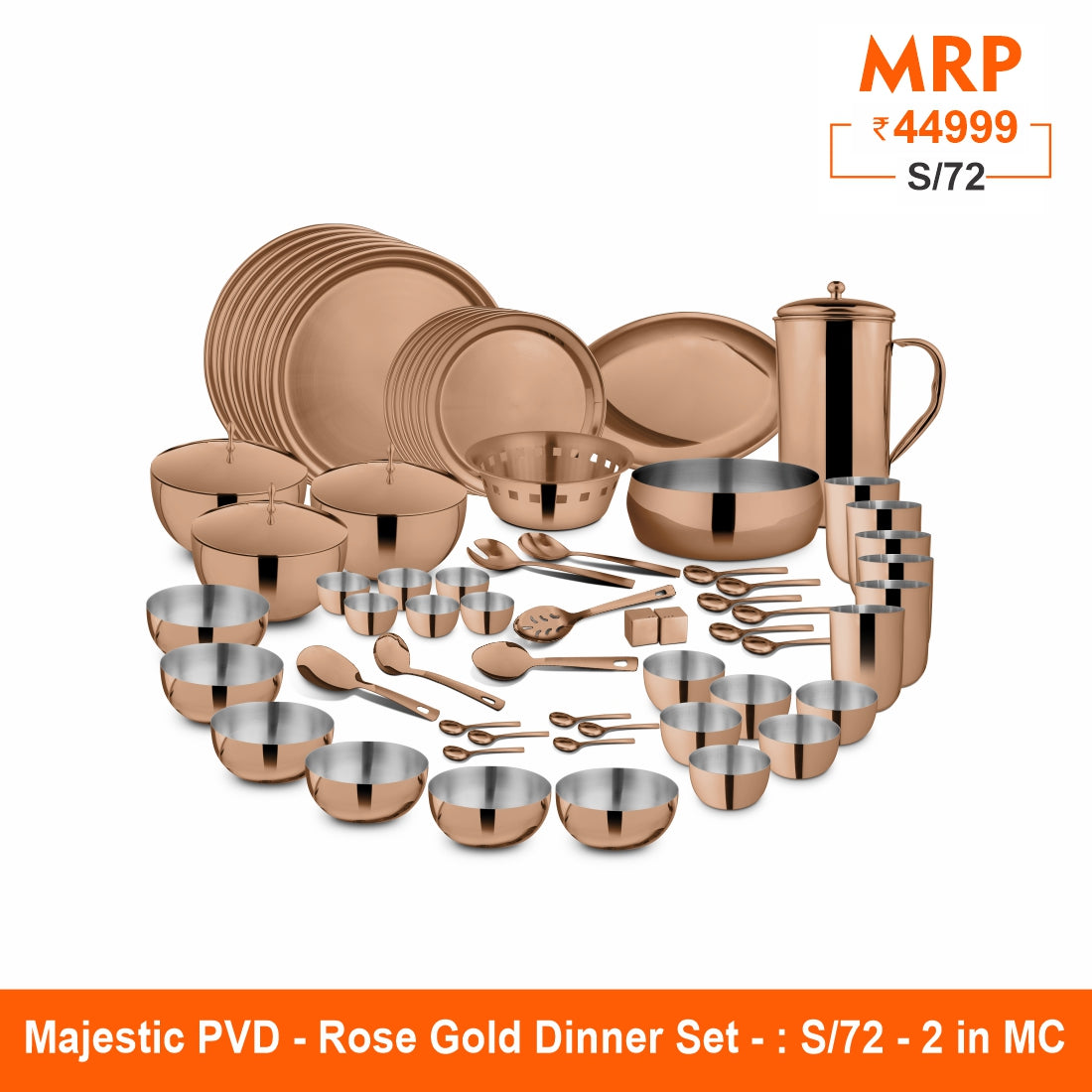 Majestic PVD - ROSE GOLD