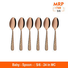 Monika PVD with Laser - ROSE GOLD