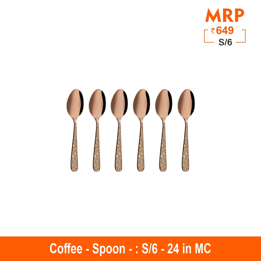 Monika PVD with Laser - ROSE GOLD