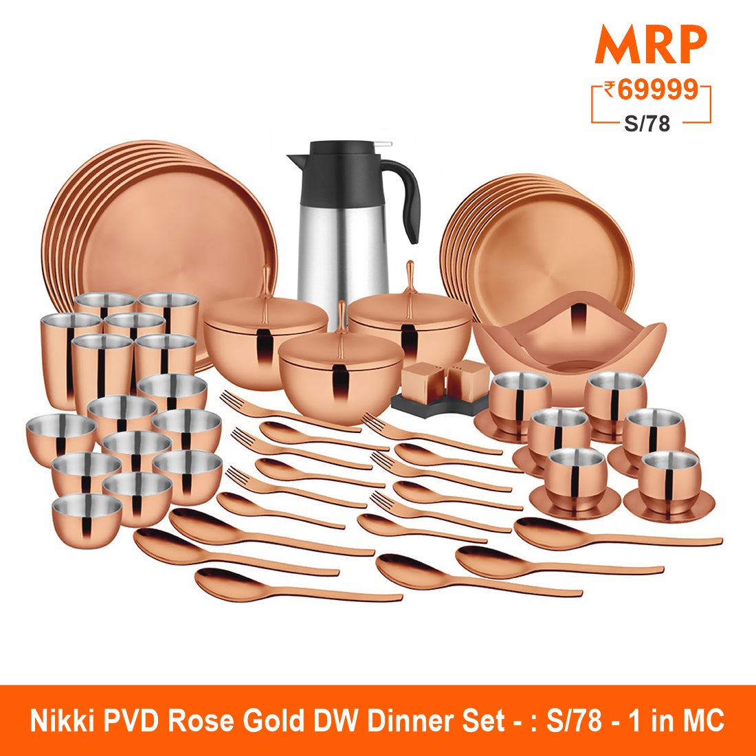Nikki PVD - ROSE GOLD