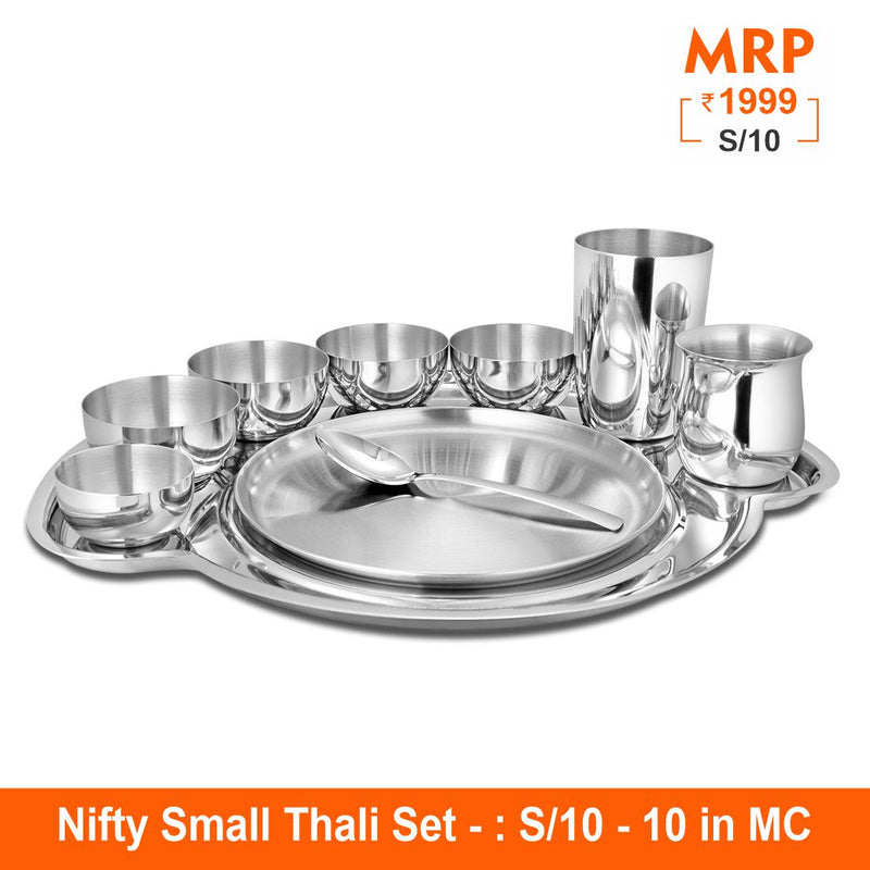 Small Thali Set- Nifty (1 Person)