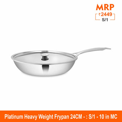 Heavy Weight Frypan - Platinum