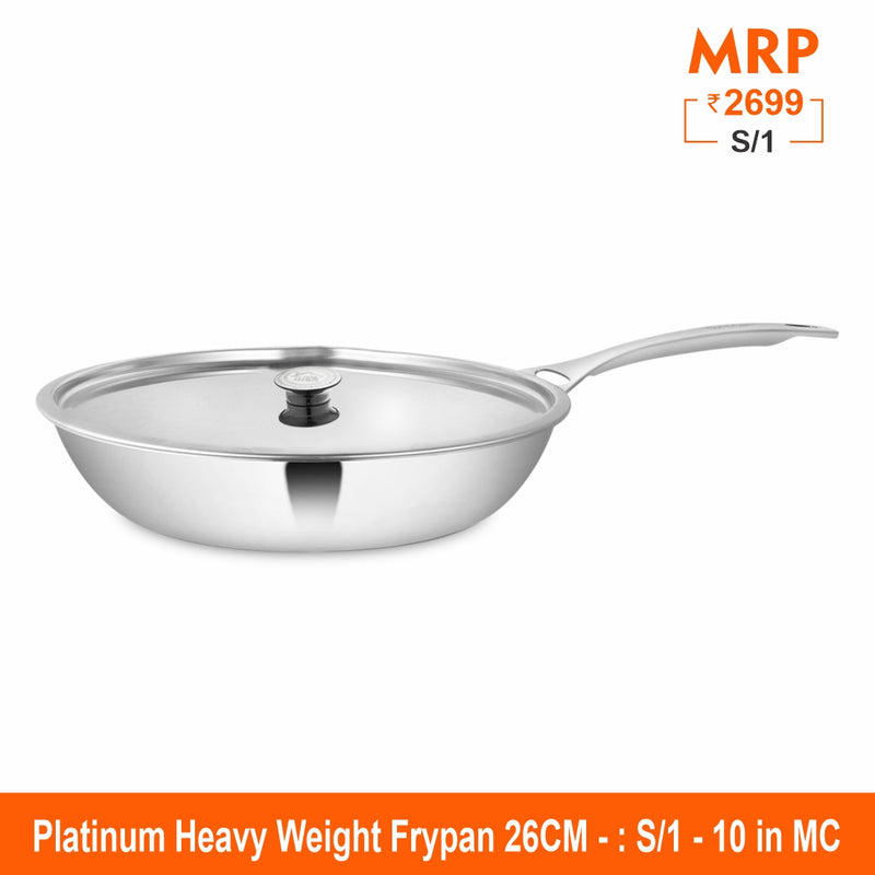 Heavy Weight Frypan - Platinum