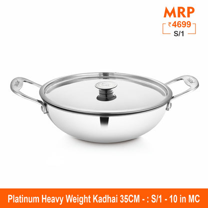 Heavy Weight Kadhai - Platinum