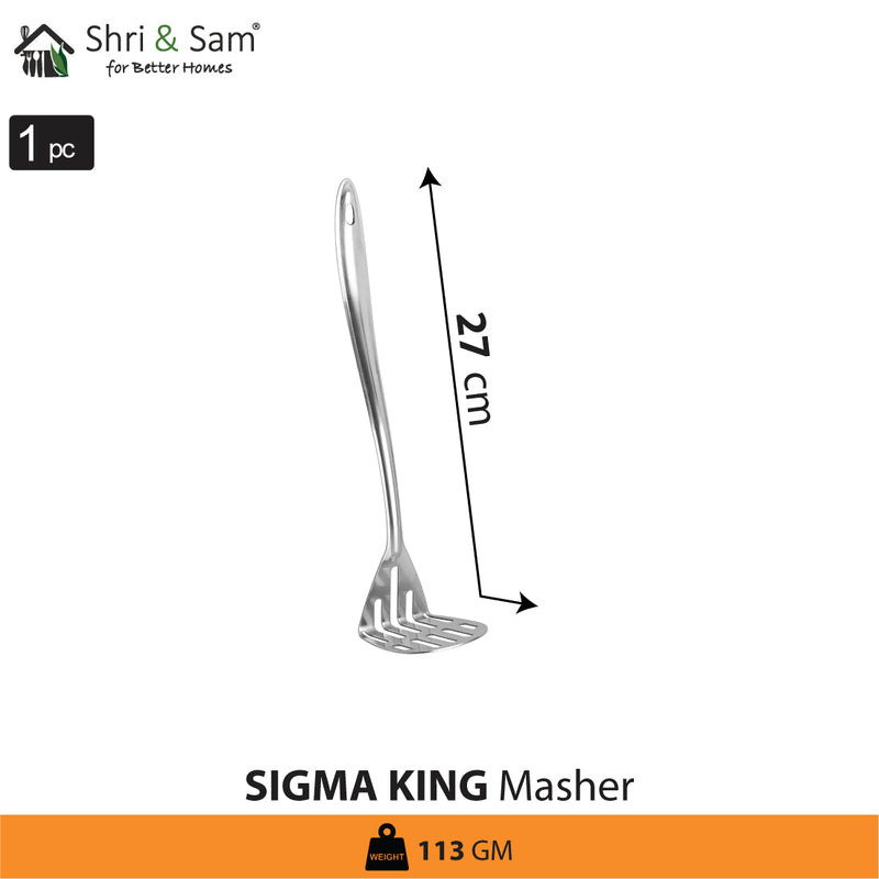 Stainless Steel Masher Sigma King