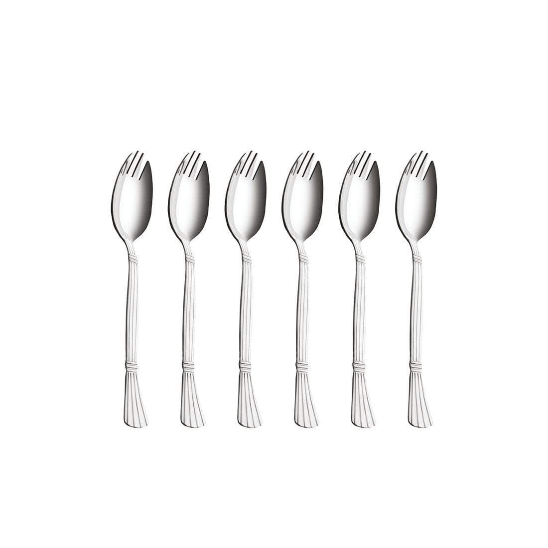 JAGDAMBA CUTLERY LIMITED Cutlery 6 PCS Spork - 2 IN 1