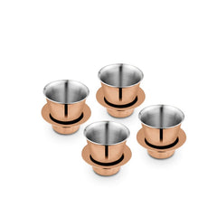 Coffee Dabra with Rose Gold PVD Coating - Congo