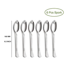 JAGDAMBA CUTLERY LIMITED Cutlery 12 PCS Spork - 3 IN 1