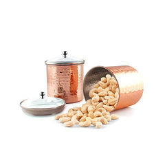 Jagdamba Cutlery Pvt Ltd. Serveware Storage Canister with air tight glass lid - Cantera